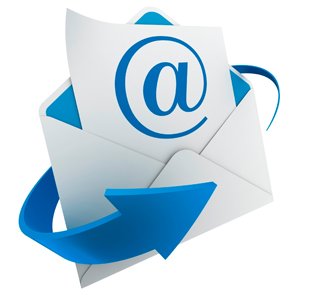 Ilustração de um envelope de mensagem